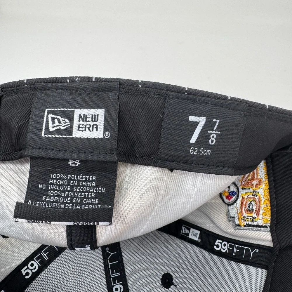 NWT Pittsburgh Steelers 40th Aniv Super Bowl 1974‎ Fitted Hat 7 7/8 NFL Football